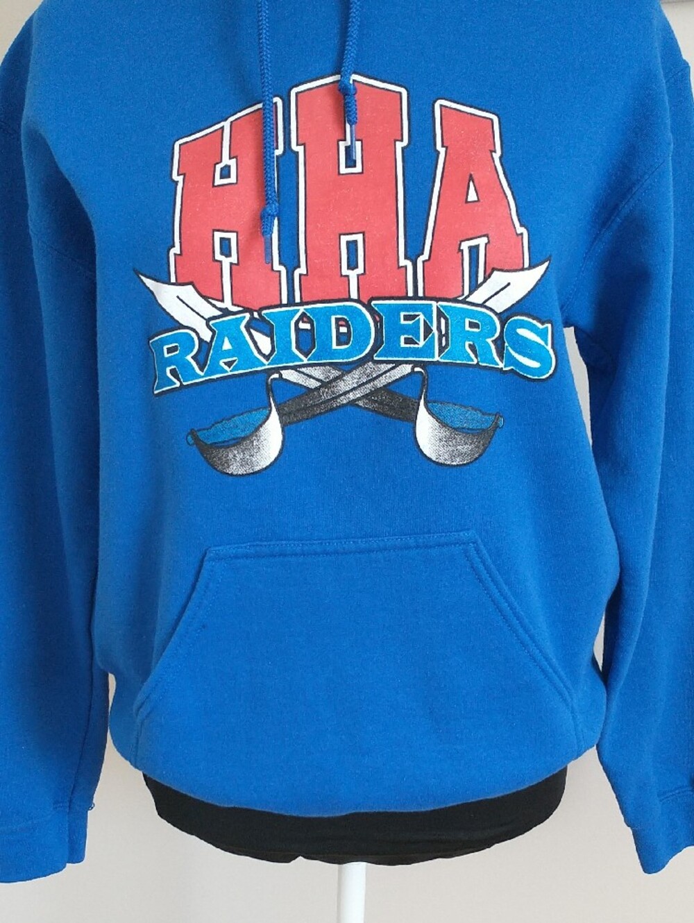 GILDAN Heavy Blend Blue Men's Sweatshirt. SIZE S - Picture 3 of 12